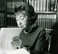 Rachel Wischnitzer (photo courtesy of Yeshiva University Archives)