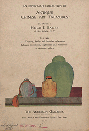 Cover of the Bauer collection of Antique Chinese Art Treasures